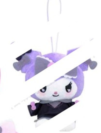 SANRIO CHARACTERS - HELLO KITTY/KUROMI/MY MELODY MINI PLUSH Kuromi Anime Pop