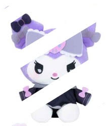 SANRIO - RIBBON OUTFIT EIKOH PLUSH Kuromi Anime Pop