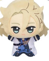 GENSHIN IMPACT - MINI HANGING PLUSH (KLEE/ALBEDO/XIAO/GANYU) Albedo Anime Pop