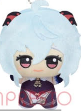 GENSHIN IMPACT - MINI HANGING PLUSH (KLEE/ALBEDO/XIAO/GANYU) Ganyu Anime Pop