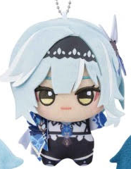 GENSHIN IMPACT - MINI HANGING PLUSH (RAZOR/CHONGYUN/EULA/XINGQIU) Eula Anime Pop