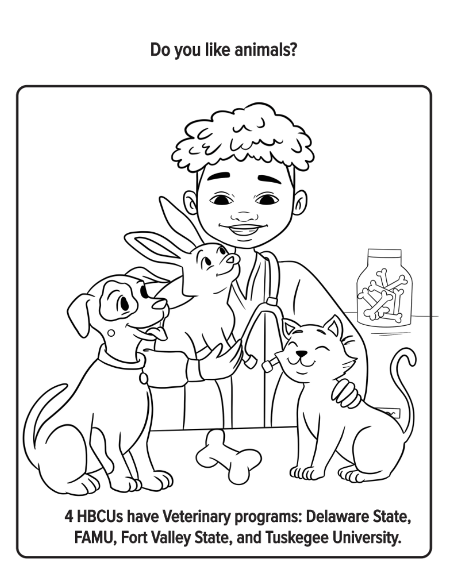 The ABCs of HBCUs Coloring Book