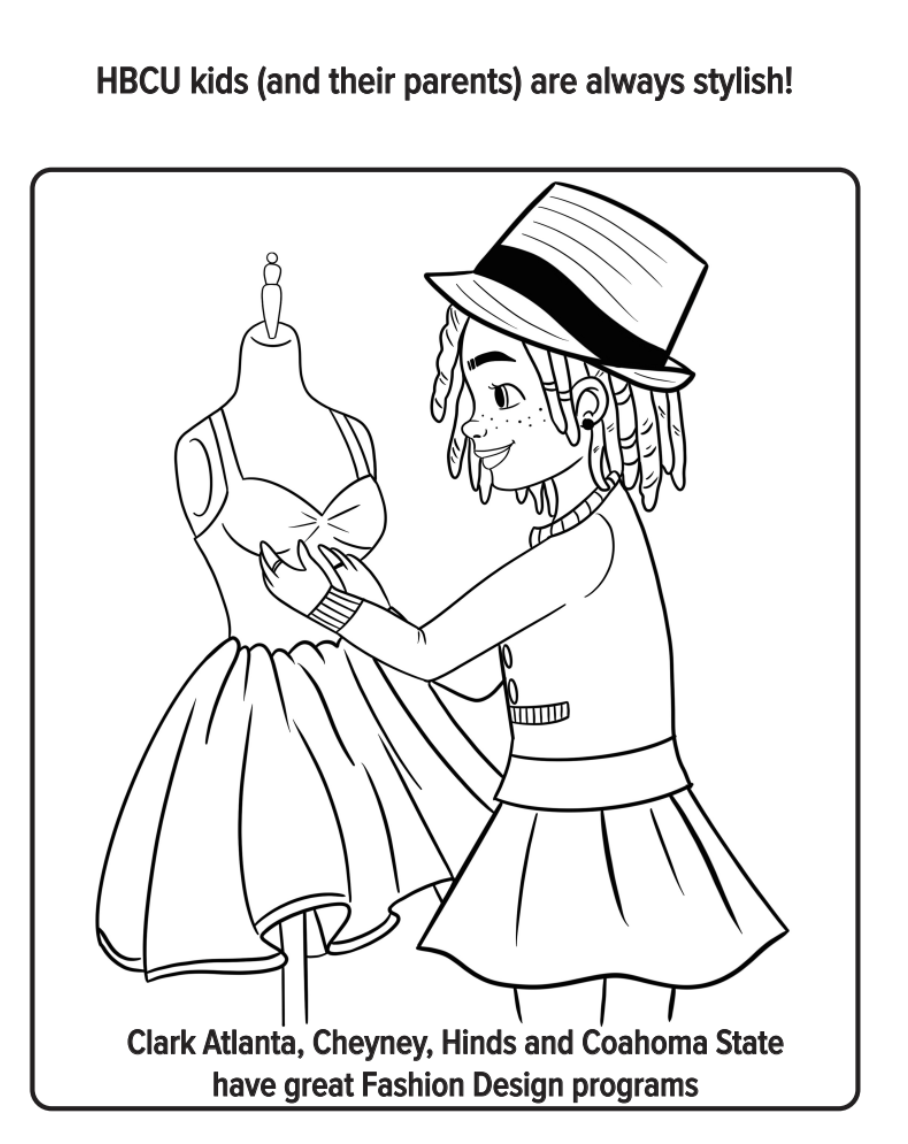 The ABCs of HBCUs Coloring Book