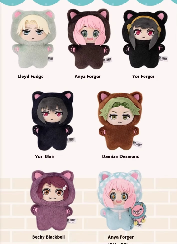 Spy X Family Cat Ears Blind Box Super Anime Store