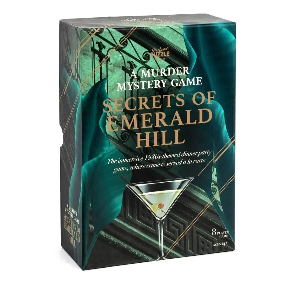 Secrets of Emerald Hill Murder Mystery Game Professor Puzzle
