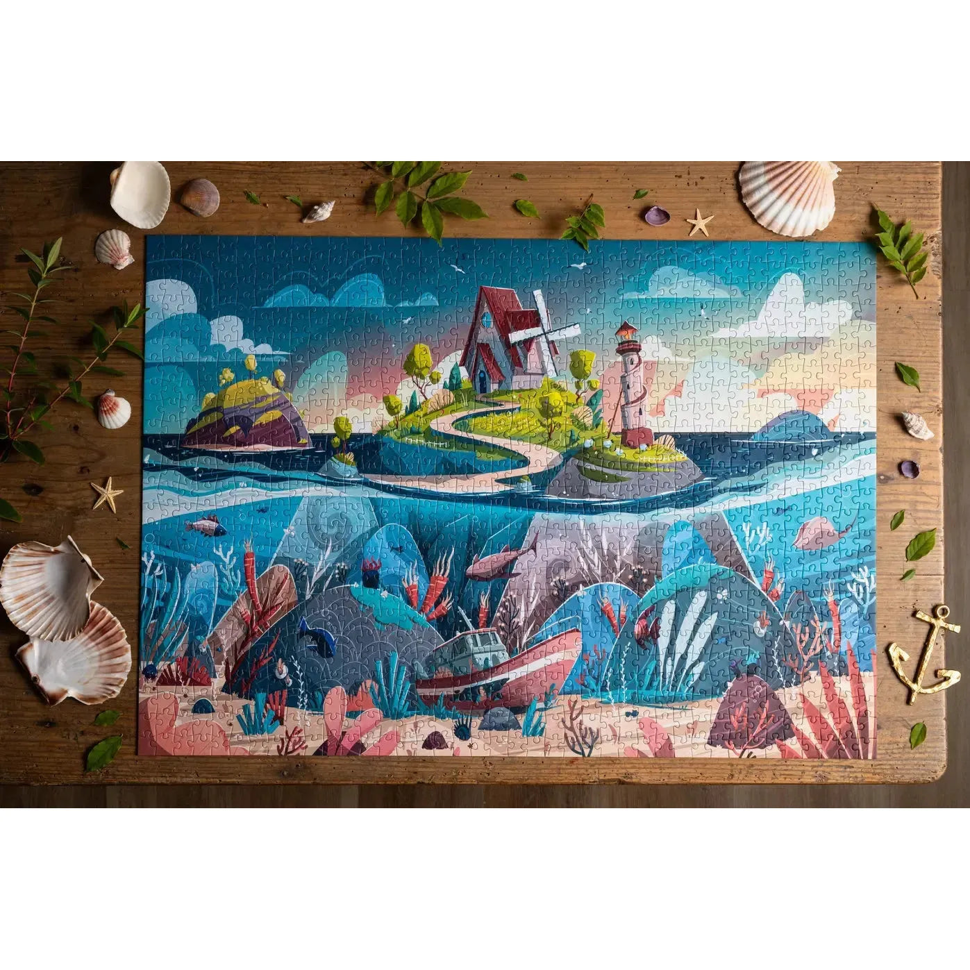 Seul Au Monde (Alone in the World) 1000 Piece Premium Jigsaw Puzzle Trevell