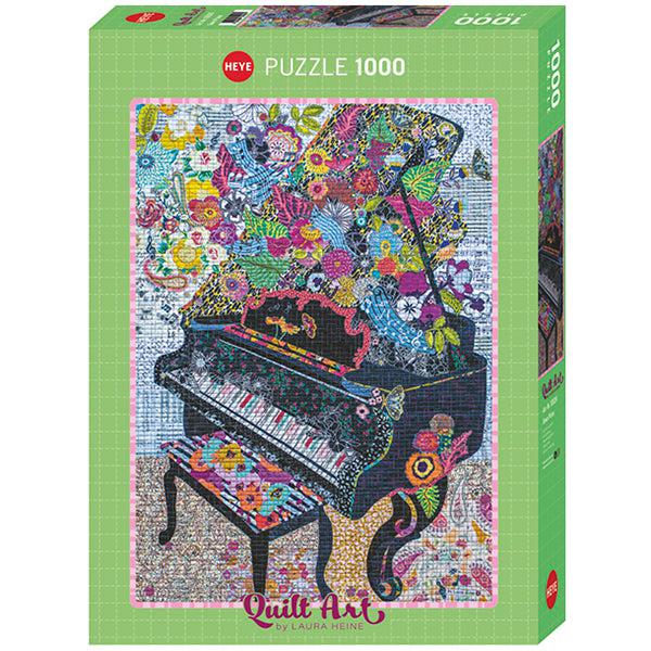 Sewn Piano Quilt Art 1000 Piece Jigsaw Puzzle Heye Puzzle Merchant