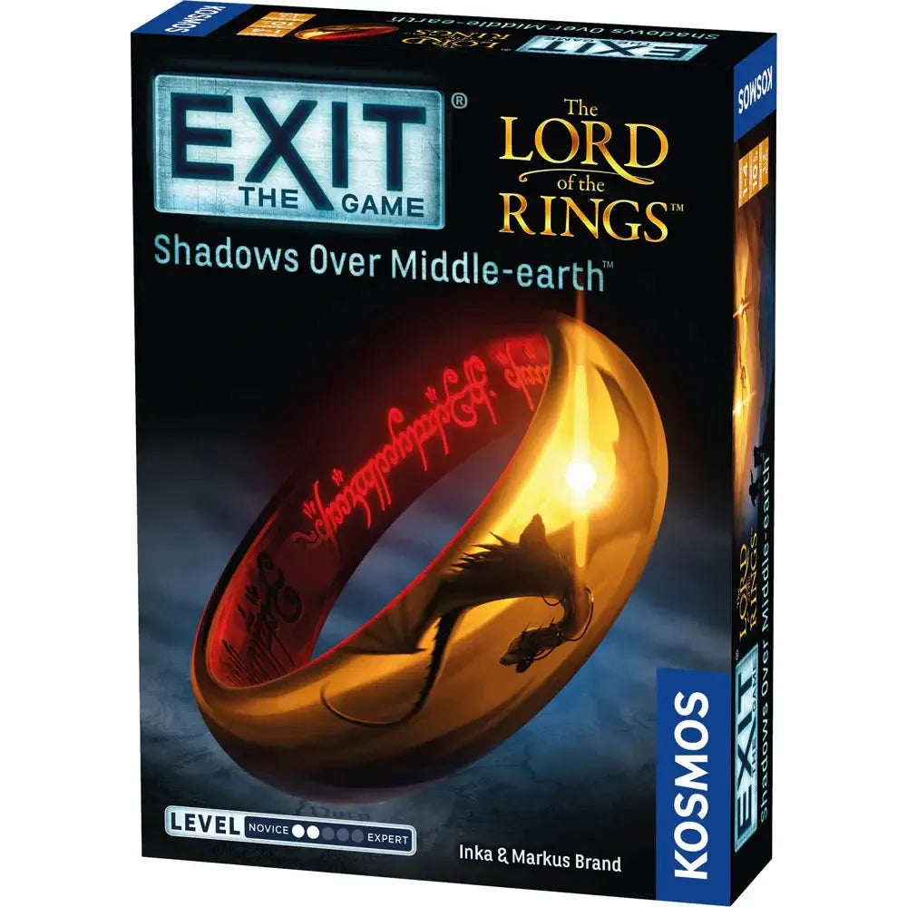 Shadows Over Middle-earth LOTR- Exit the Escape Room Game - Kosmos Puzzle Merchant
