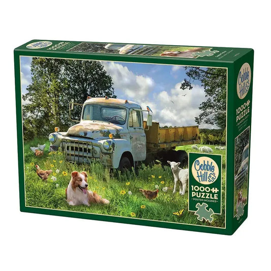 Sheep Field 1000 Piece Jigsaw Puzzle Cobble Hill