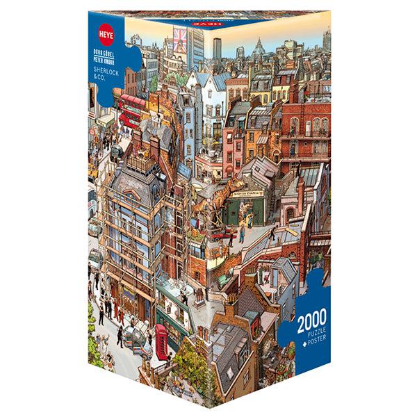Sherlock & Co. 2000 Piece Jigsaw Puzzle Heye Puzzle Merchant