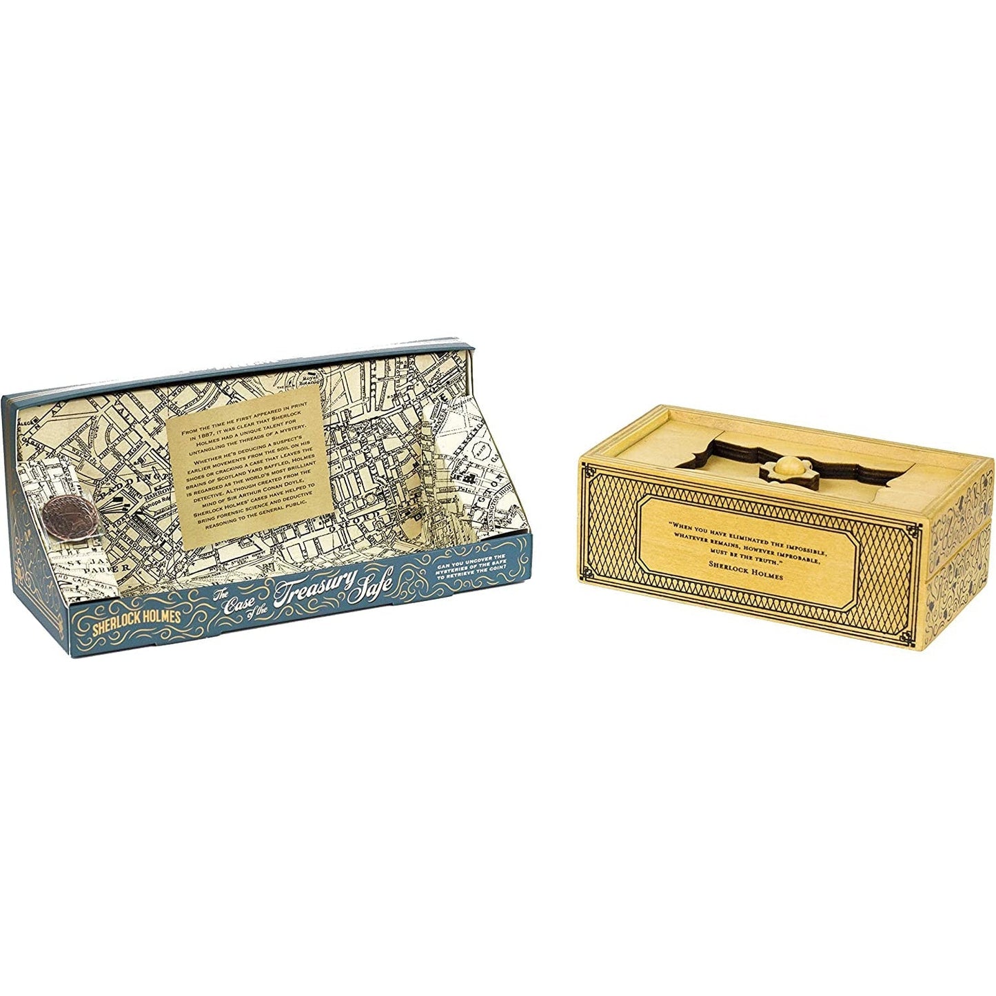 Sherlock Holmes The Case of the Treasury Safe Puzzle Professor Puzzle