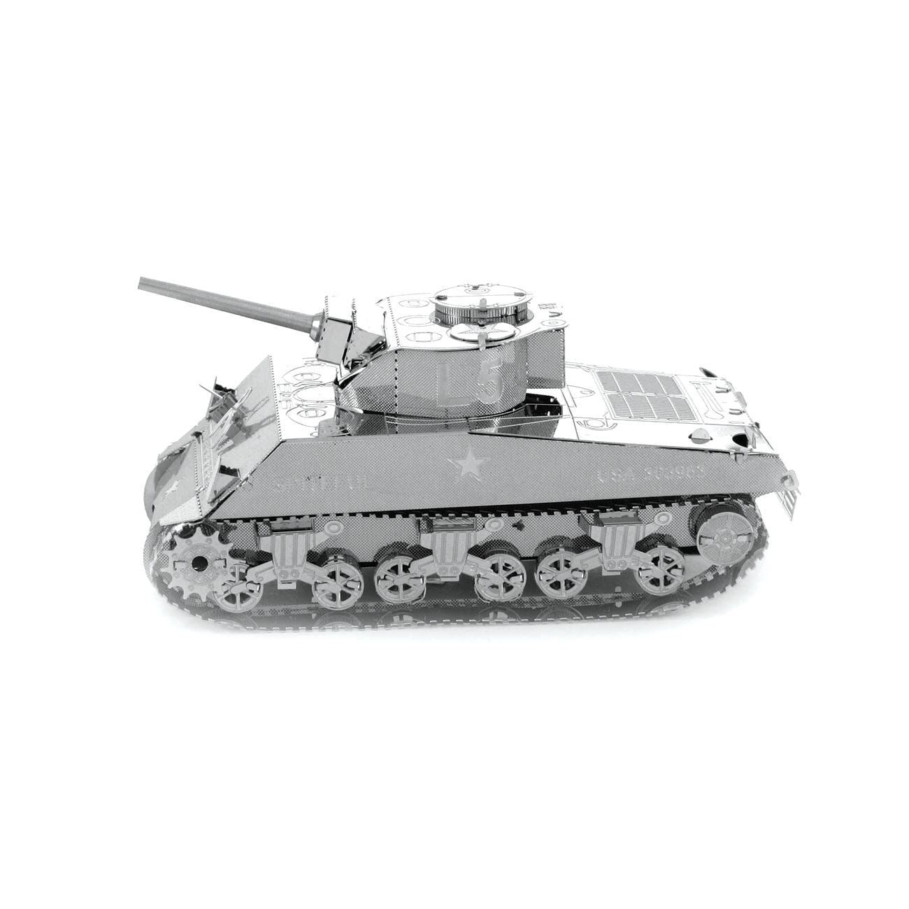 Sherman Tank 3D Steel Model Kit Metal Earth