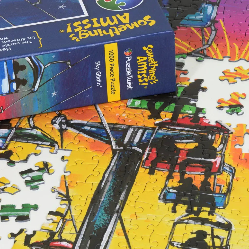 Sky Glidin' "Something's Amiss!" 1000 Piece Jigsaw Puzzle PuzzleTwist