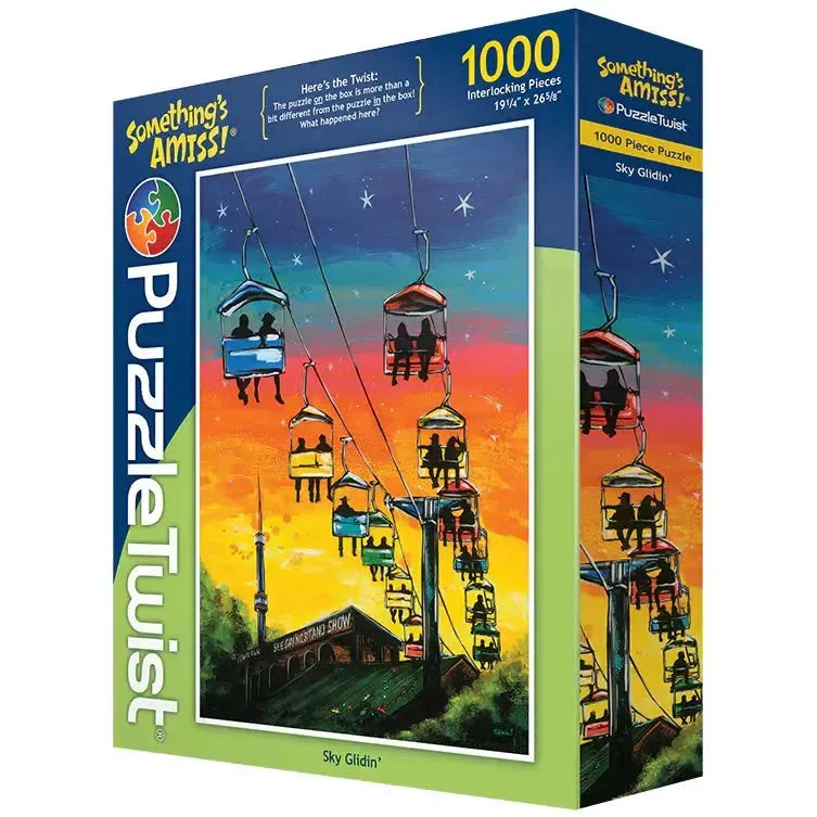 Sky Glidin' "Something's Amiss!" 1000 Piece Jigsaw Puzzle PuzzleTwist Puzzle Merchant