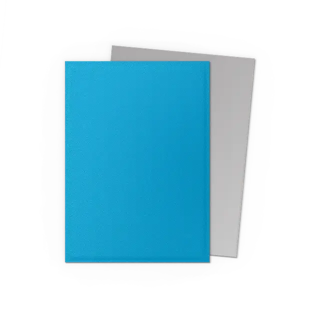 Dragon Shield: Sky Blue & Silver - Matte Dual Sleeves (100) Moliner Games