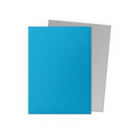 Dragon Shield: Sky Blue & Silver - Matte Dual Sleeves (100) Moliner Games