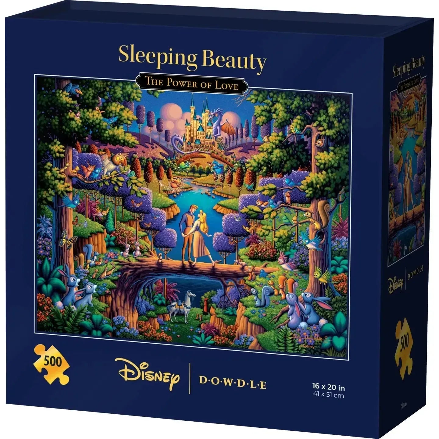 Sleeping Beauty The Power of Love 500 Piece Jigsaw Puzzle Disney x Dowdle