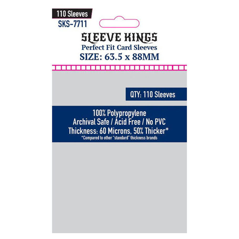 Sleeve Kings: Perfect Fit Internal 63.5x88mm (110) Moliner Games