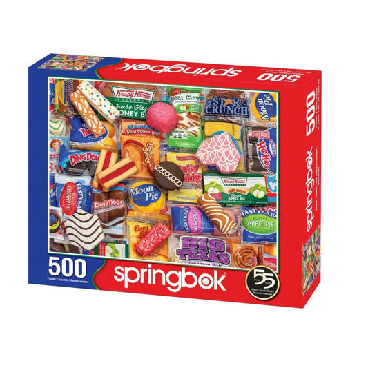 Snack Treats 500 Piece Jigsaw Puzzle Springbok