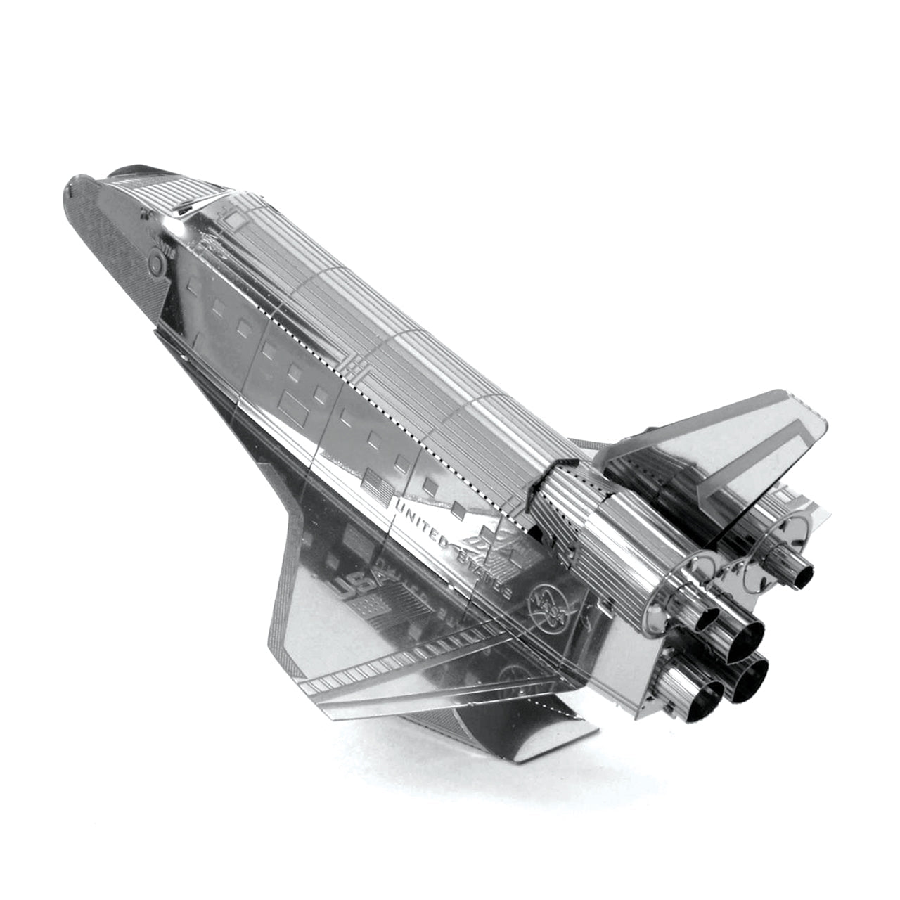 Space Shuttle Atlantis 3D Steel Model Kit Metal Earth