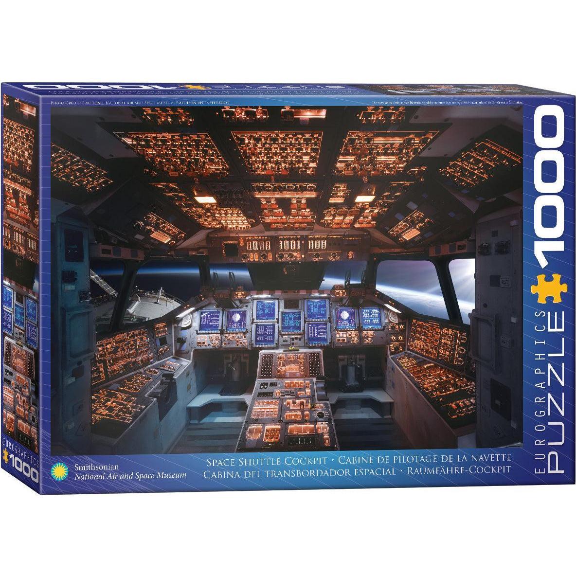Space Shuttle Cockpit 1000 Piece Jigsaw Puzzle Eurographics