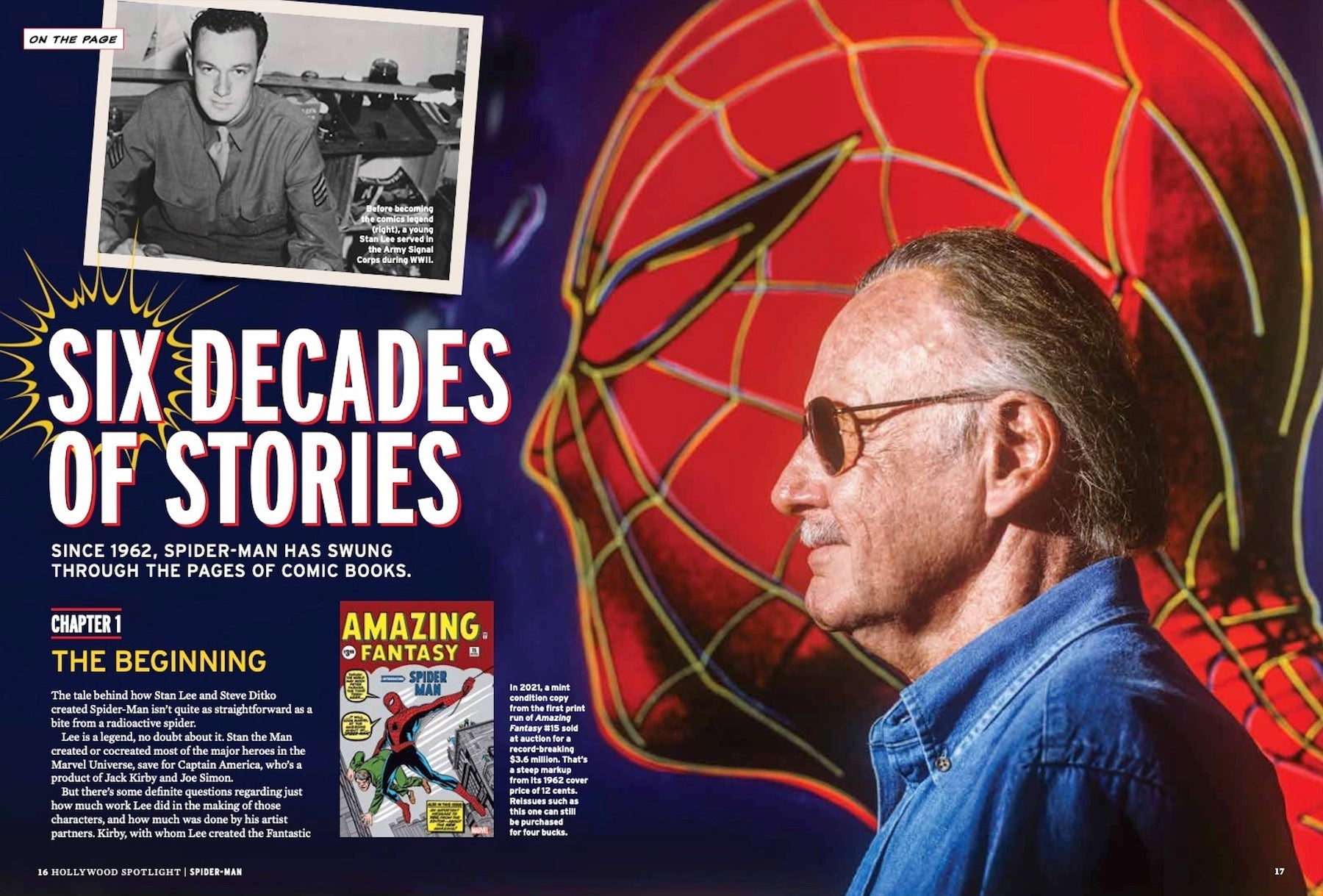 Hollywood Spotlight - The Ultimate Guide to Spider-Man: The Spider-Verse, All the Movies, TV Shows, Comics, Behind the Scenes Secrets, Plus What's Next for the World's Favorite Web-Slinger Magazine Shop US