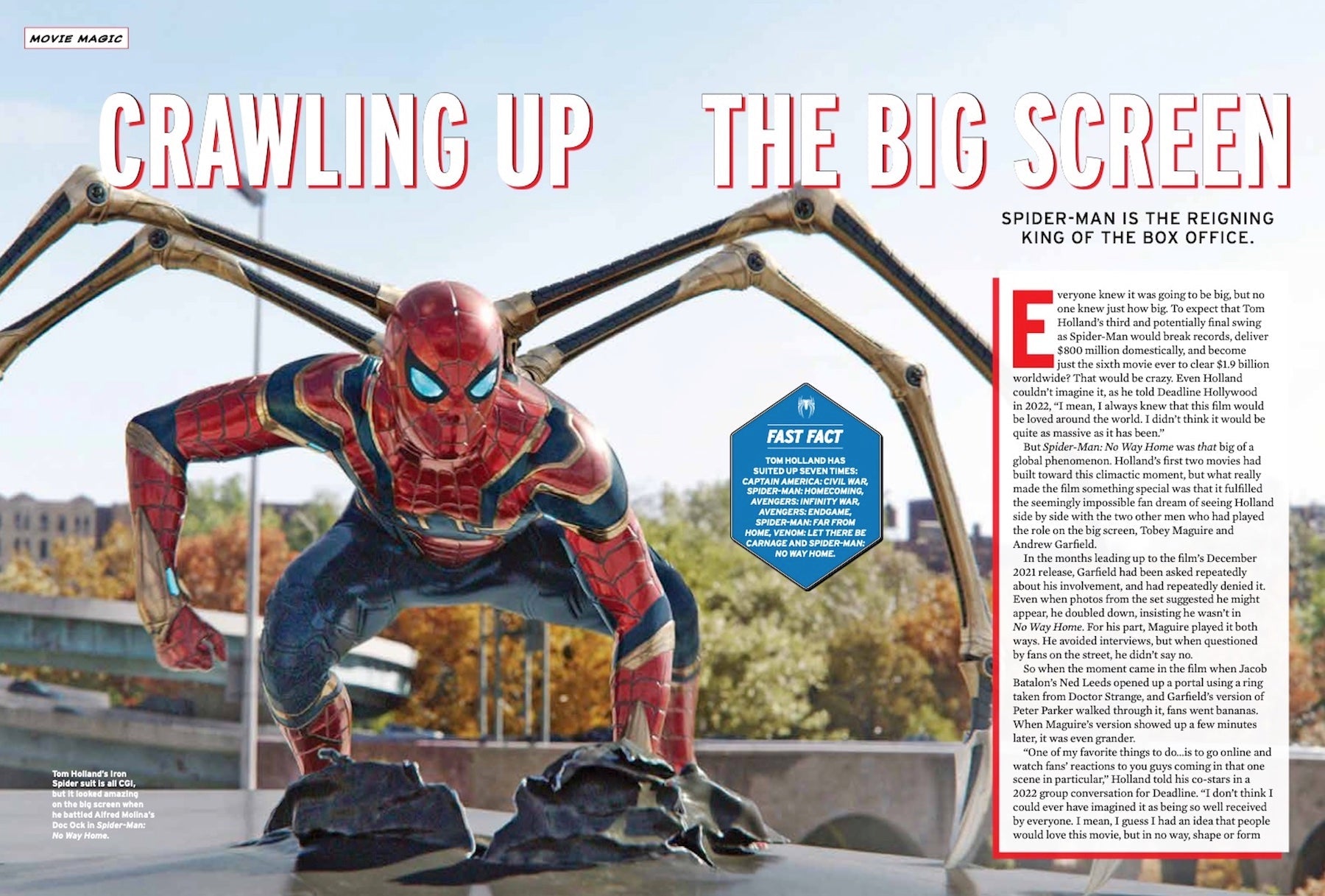 Hollywood Spotlight - The Ultimate Guide to Spider-Man: The Spider-Verse, All the Movies, TV Shows, Comics, Behind the Scenes Secrets, Plus What's Next for the World's Favorite Web-Slinger Magazine Shop US