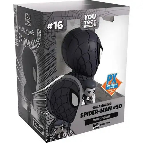 Marvel Comics Collection The Amazing Spider-Man #16 Black and White Vinyl Figure - SDCC 2024 Previews Exclusive Moliner Games