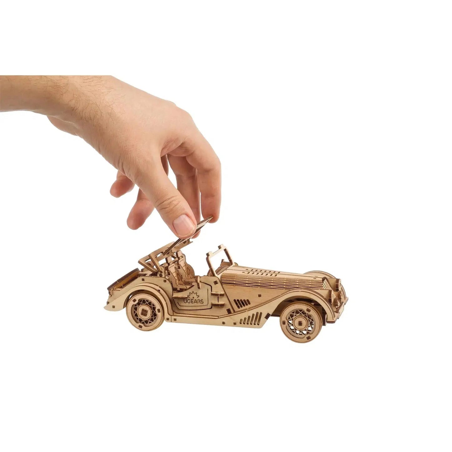 Sports Car Rapid Mouse 3D Wood Model Kit UGEARS