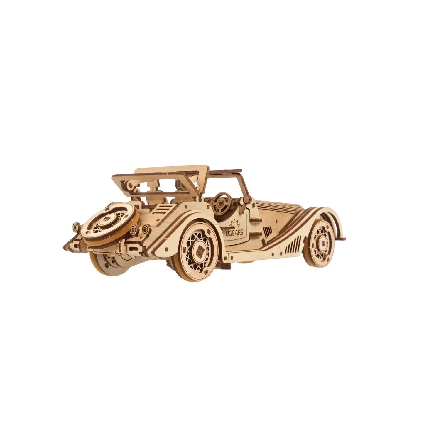 Sports Car Rapid Mouse 3D Wood Model Kit UGEARS