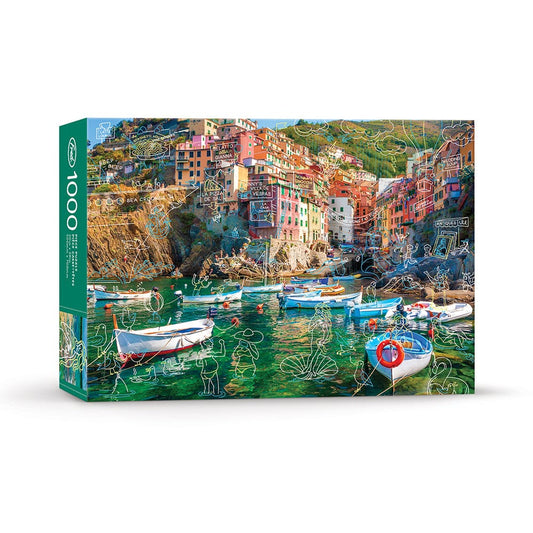 Spring Break at Cinque Terre 1000 Piece Jigsaw Puzzle Fred Puzzle Merchant