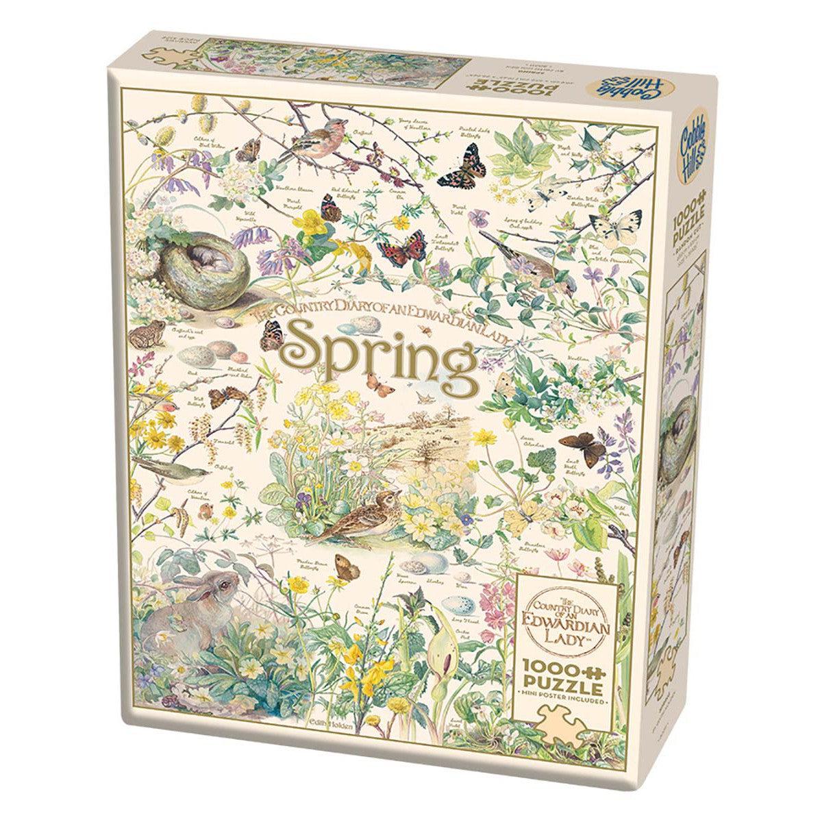 Spring Country Diary 1000 Piece Jigsaw Puzzle Cobble Hill Puzzle Merchant