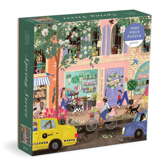 Spring Street 1000 Piece Jigsaw Puzzle Galison