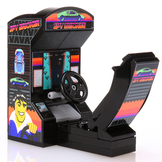 Spy Bricker - Custom Arcade Racing Game made using LEGO parts B3 Customs