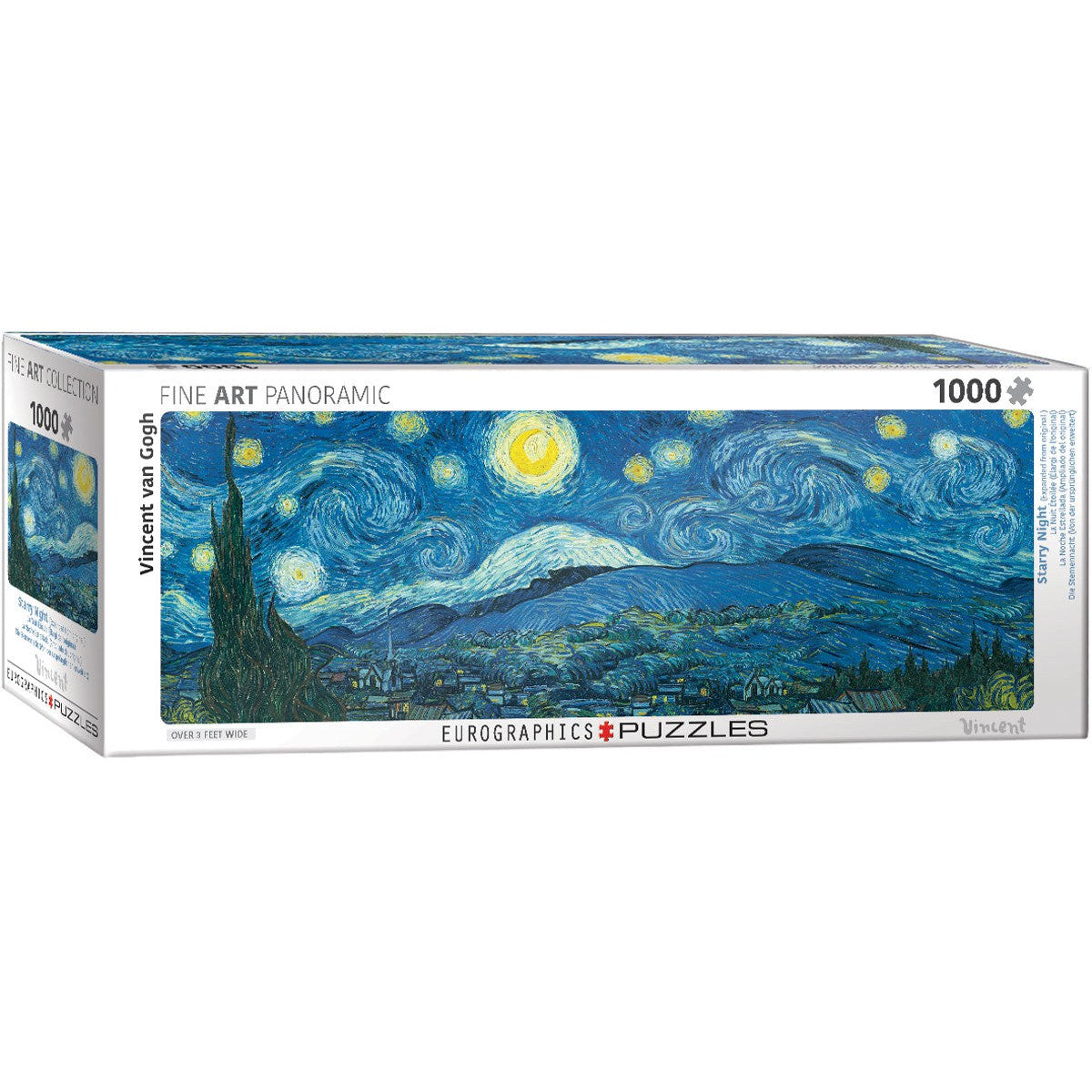 Starry Night 1000 Piece Panoramic Jigsaw Puzzle Eurographics Puzzle Merchant