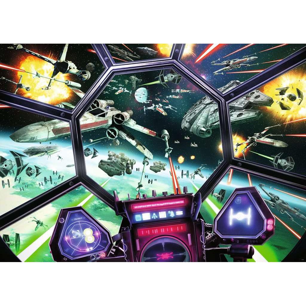 Stars Wars Tie Fighter Cockpit 1000 Piece Jigsaw Puzzle Ravensburger