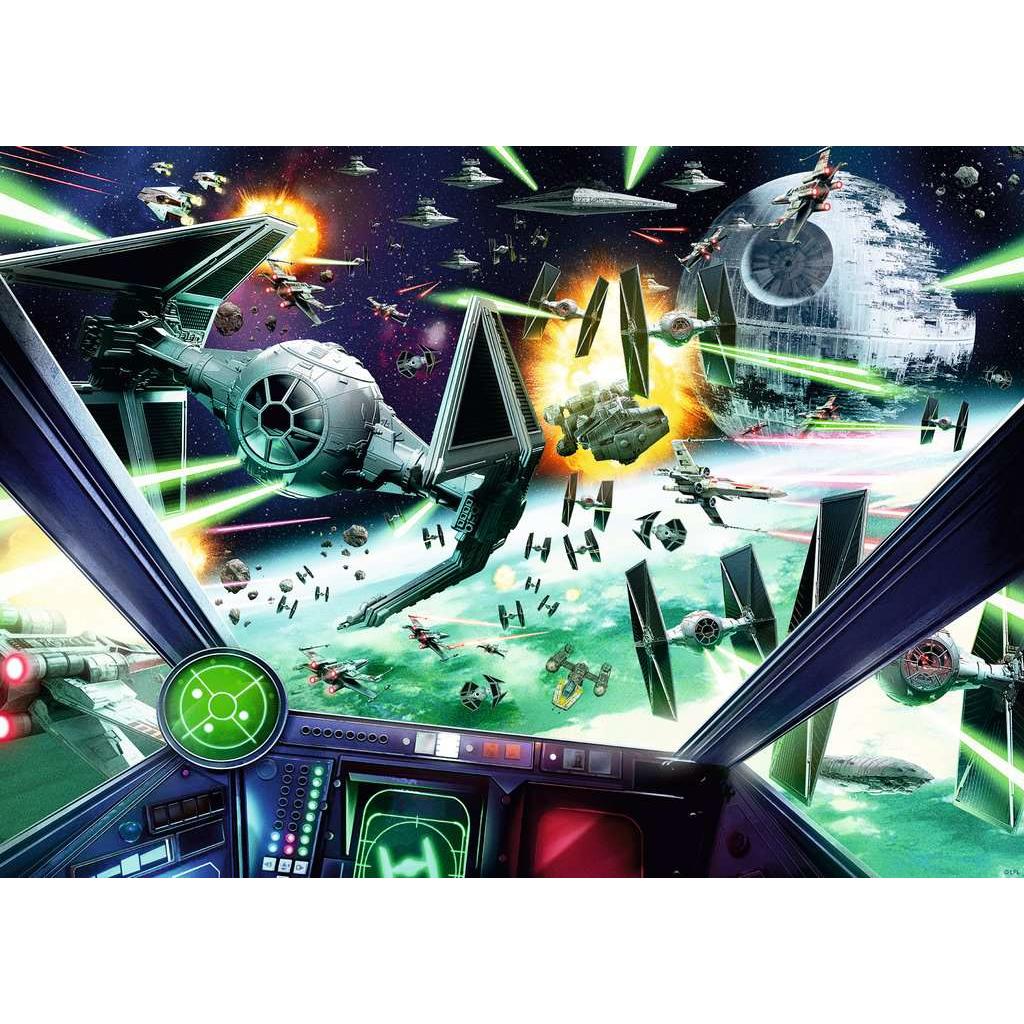 Stars Wars X-Wing Cockpit 1000 Piece Jigsaw Puzzle Ravensburger