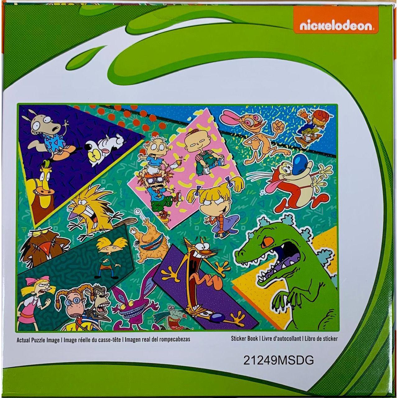 Sticker Book Nick '90s 300 Piece Jigsaw Puzzle Sure Lox