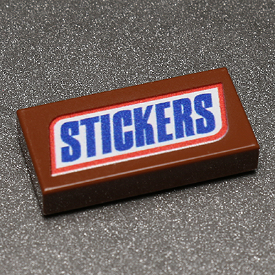 Stickers - Custom Printed 1x2 Tile B3 Customs