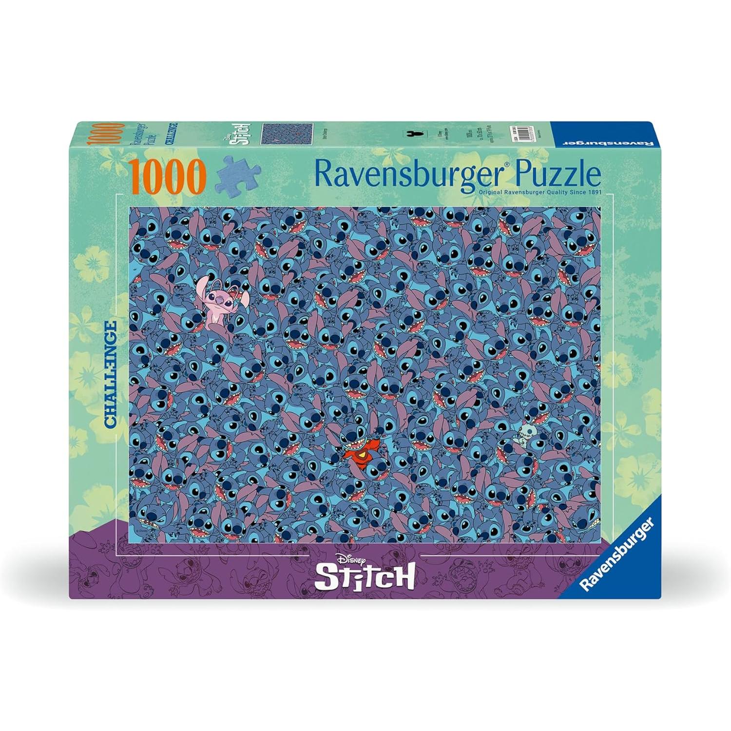 Stitch Challenge 1000 Piece Jigsaw Puzzle Ravensburger Puzzle Merchant