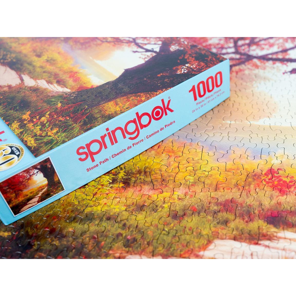 Stone Path 1000 Piece Jigsaw Puzzle Springbok