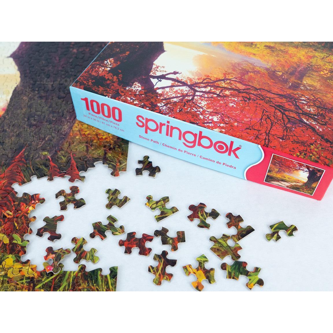 Stone Path 1000 Piece Jigsaw Puzzle Springbok