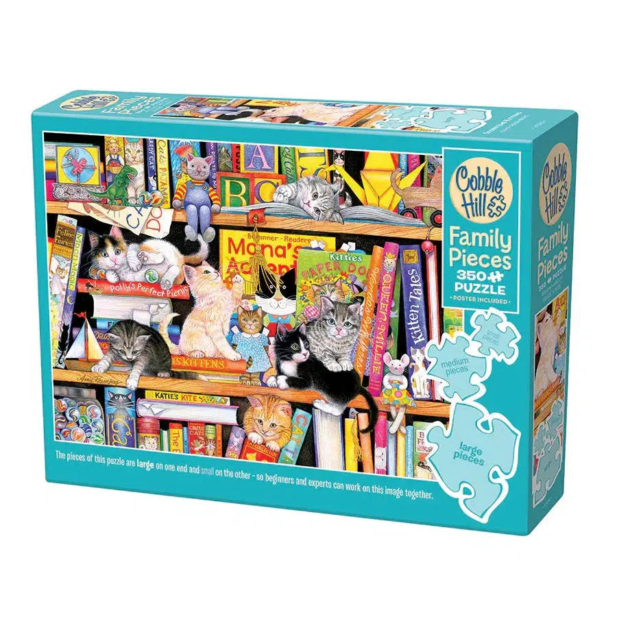 Storytime Kittens 350 Piece Family Jigsaw Puzzle Cobble Hill Puzzle Merchant