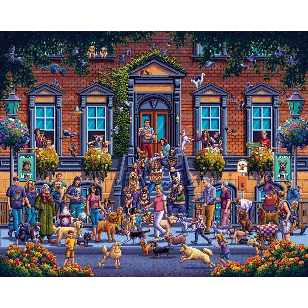 Strut Your Mutt 300 Piece Jigsaw Puzzle Dowdle
