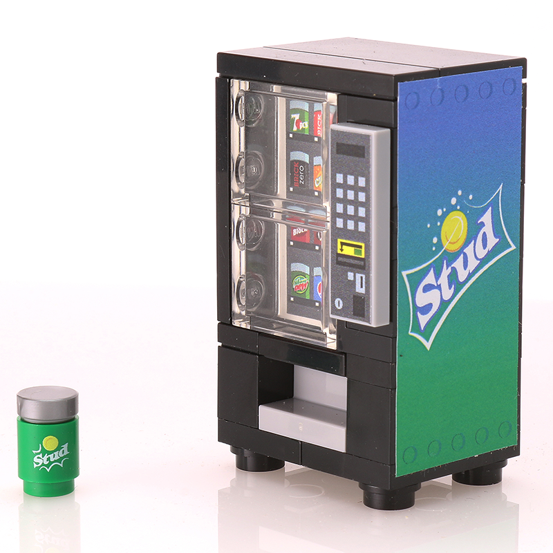 Stud - B3 Customs Soda Vending Machine made using LEGO parts B3 Customs