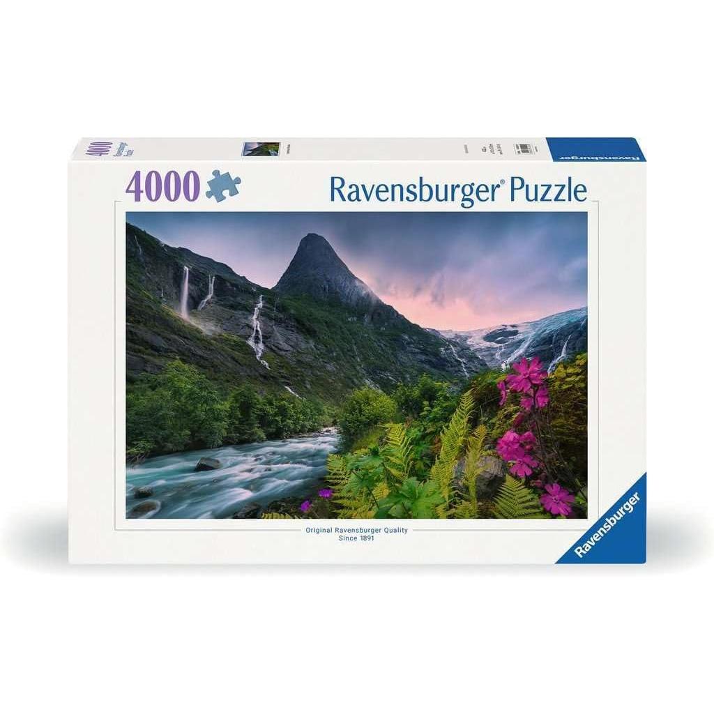 Stunning Mountainvibes 4000 Piece Jigsaw Puzzle Ravensburger Puzzle Merchant