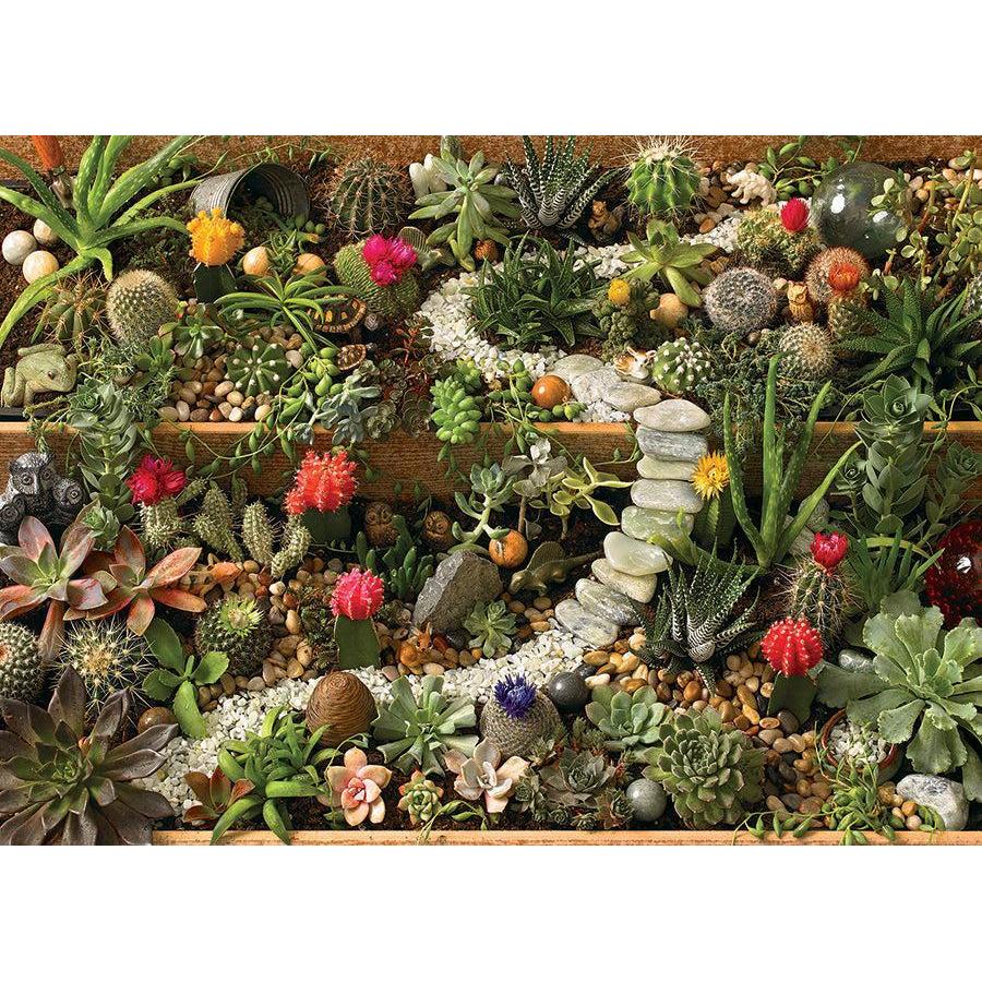 Succulent Garden (Large Box) 1000 Piece Jigsaw Puzzle Cobble Hill