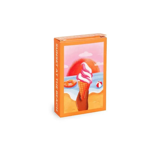 Sunset at the Beach 99 Piece Mini Jigsaw Puzzle Trevell