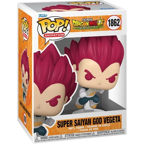 Funko POP Animation: Dragon Ball Super - Super Saiyan God Vegeta ANlMEHOME