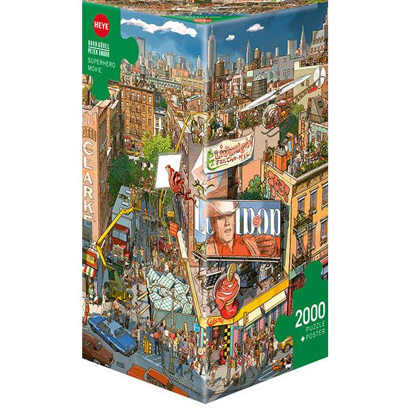 Superhero Movie 2000 Piece Jigsaw Puzzle Heye Puzzle Merchant